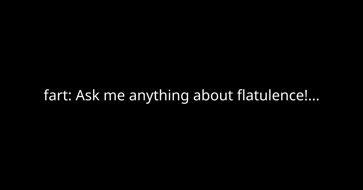 fart
